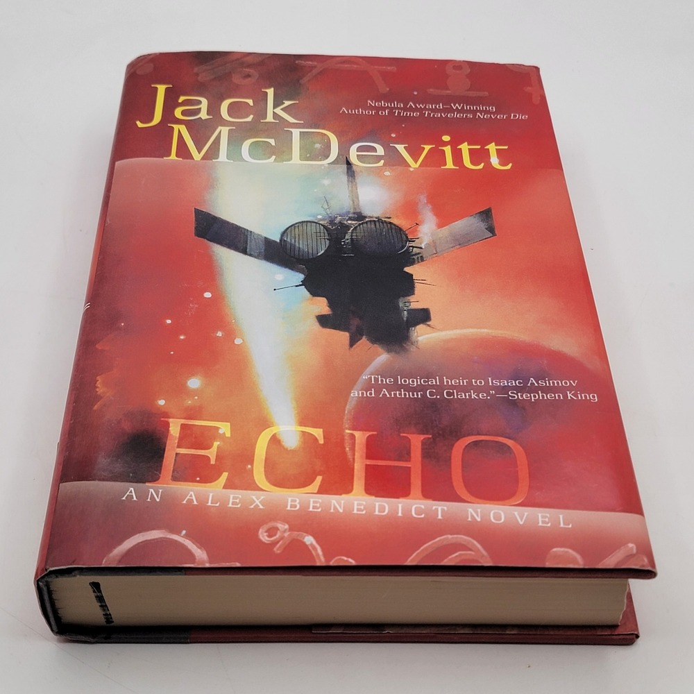 Jack McDevitt Echo Hardcover First Edition First Printing Alex Benedict Good